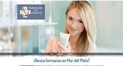 Desktop Screenshot of farmacia-del-puerto.com